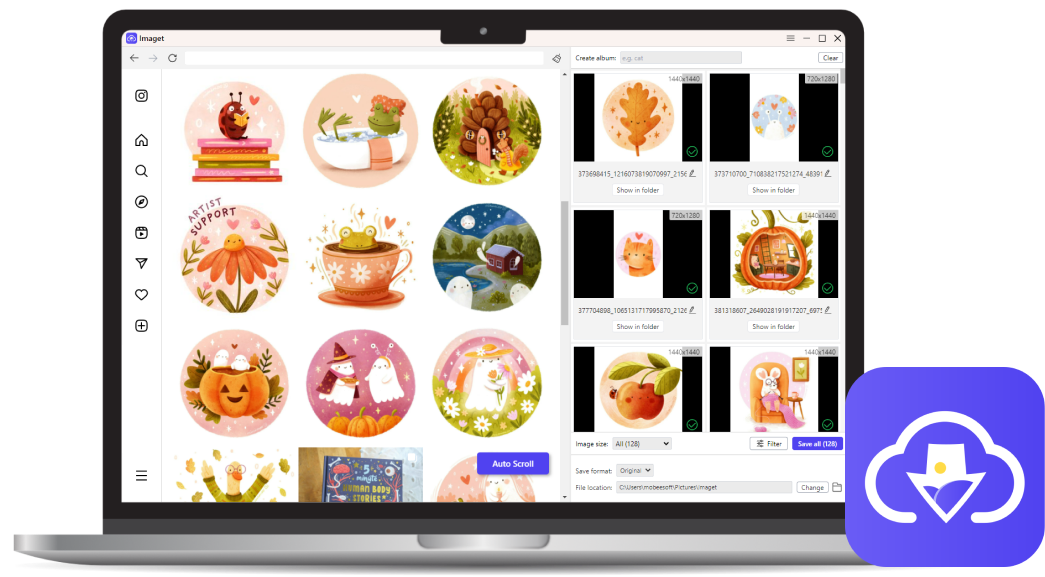 DownloadImagetDownloader de imagens em massa