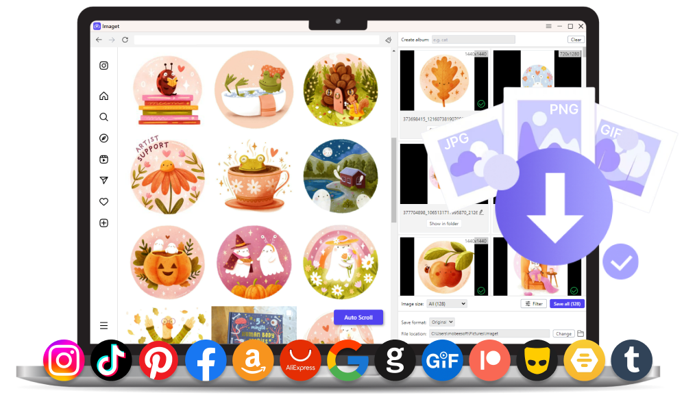 ImagetDownloader de imagens em massa