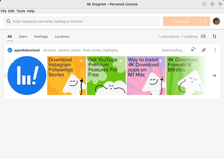 4k stogram download photos