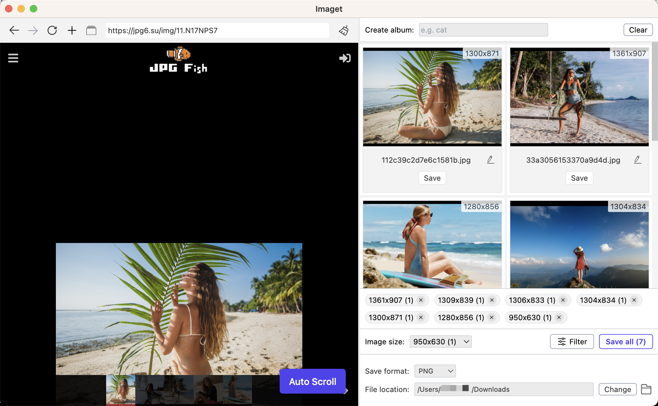 jpg魚画像を一括ダウンロード(imaget付き)