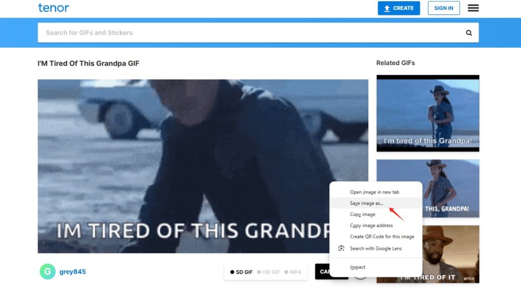 How to Find and Download the "I'm Tired of This, Grandpa!" GIF and Meme