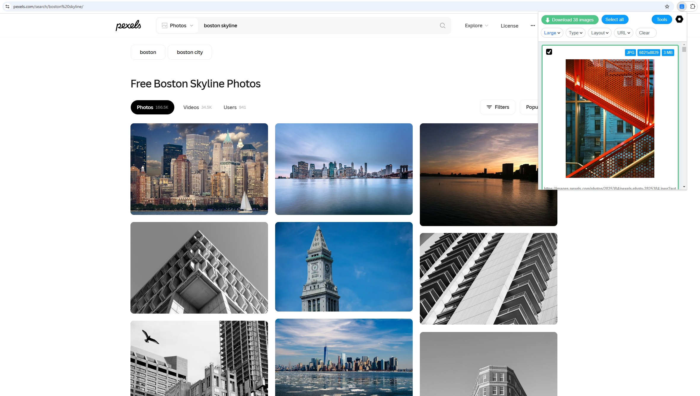 download boston skyline pics with extension