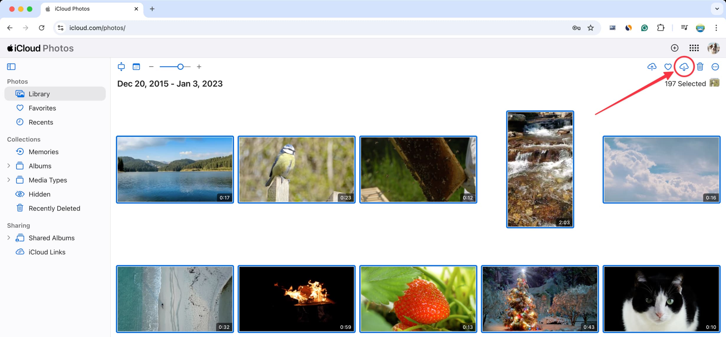 download icloud photos mac