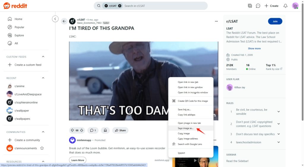 How to Find and Download the "I'm Tired of This, Grandpa!" GIF and Meme
