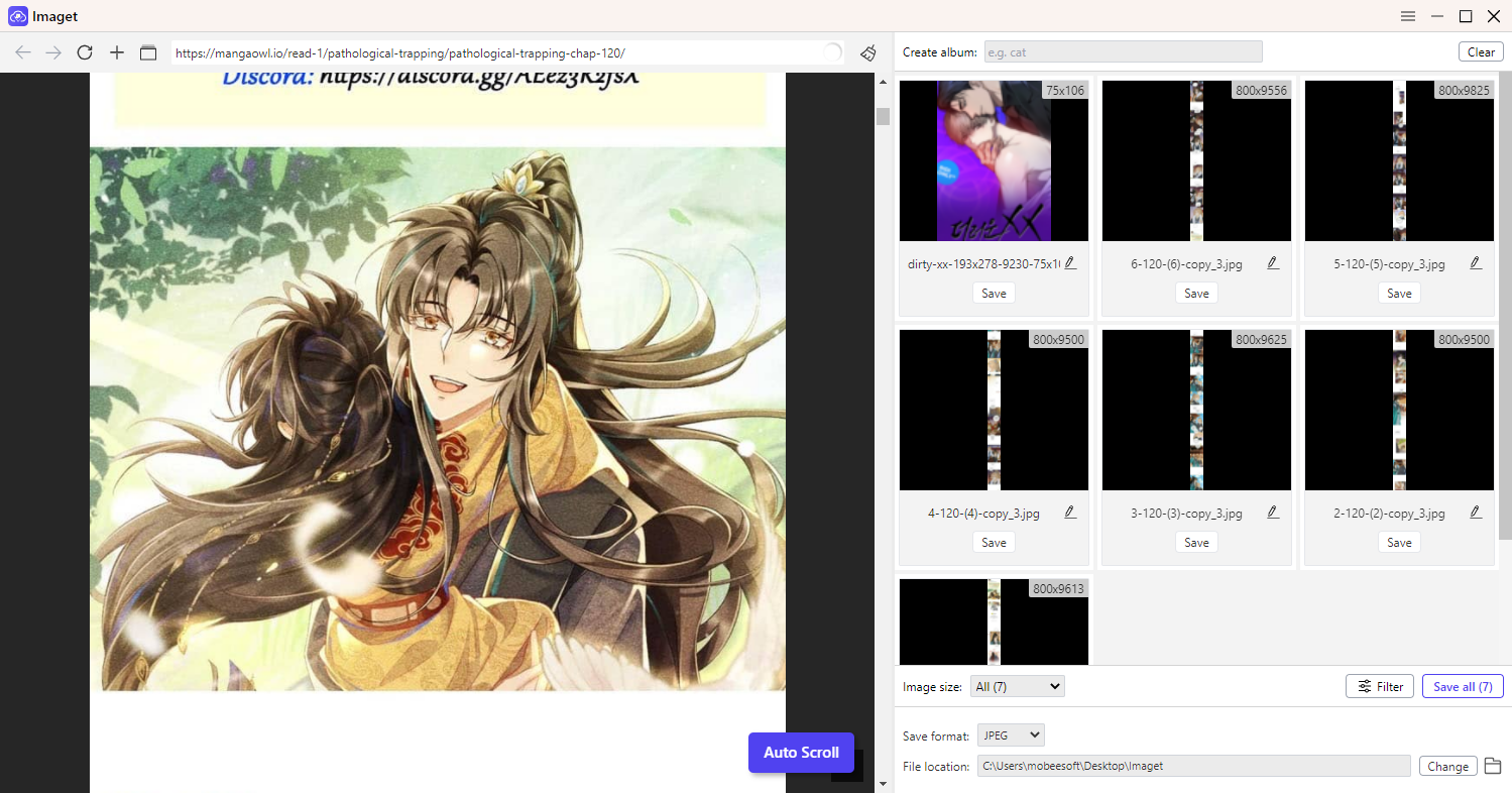 Mangaowl mit Bildern herunterladen