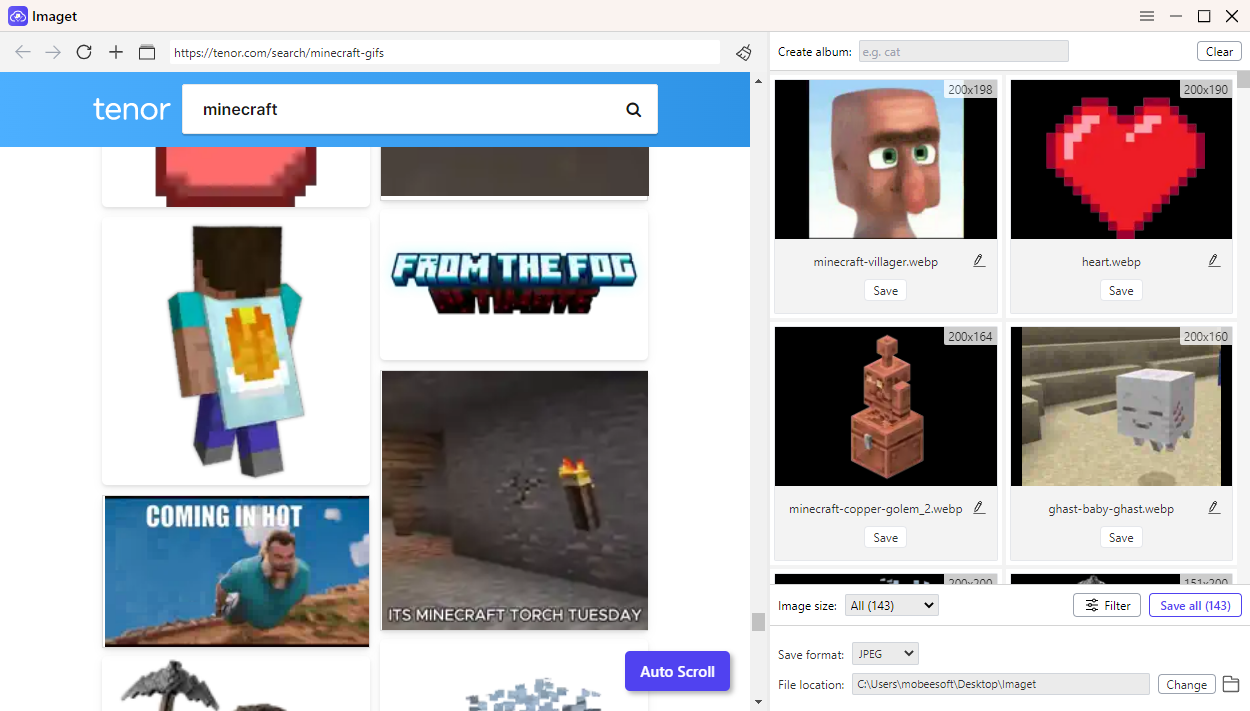 scarica gif di minecraft con immagini