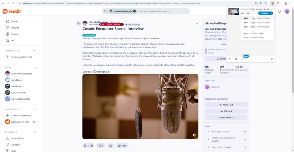 How Datahoarders Download Reddit Pictures and Videos? Imaget