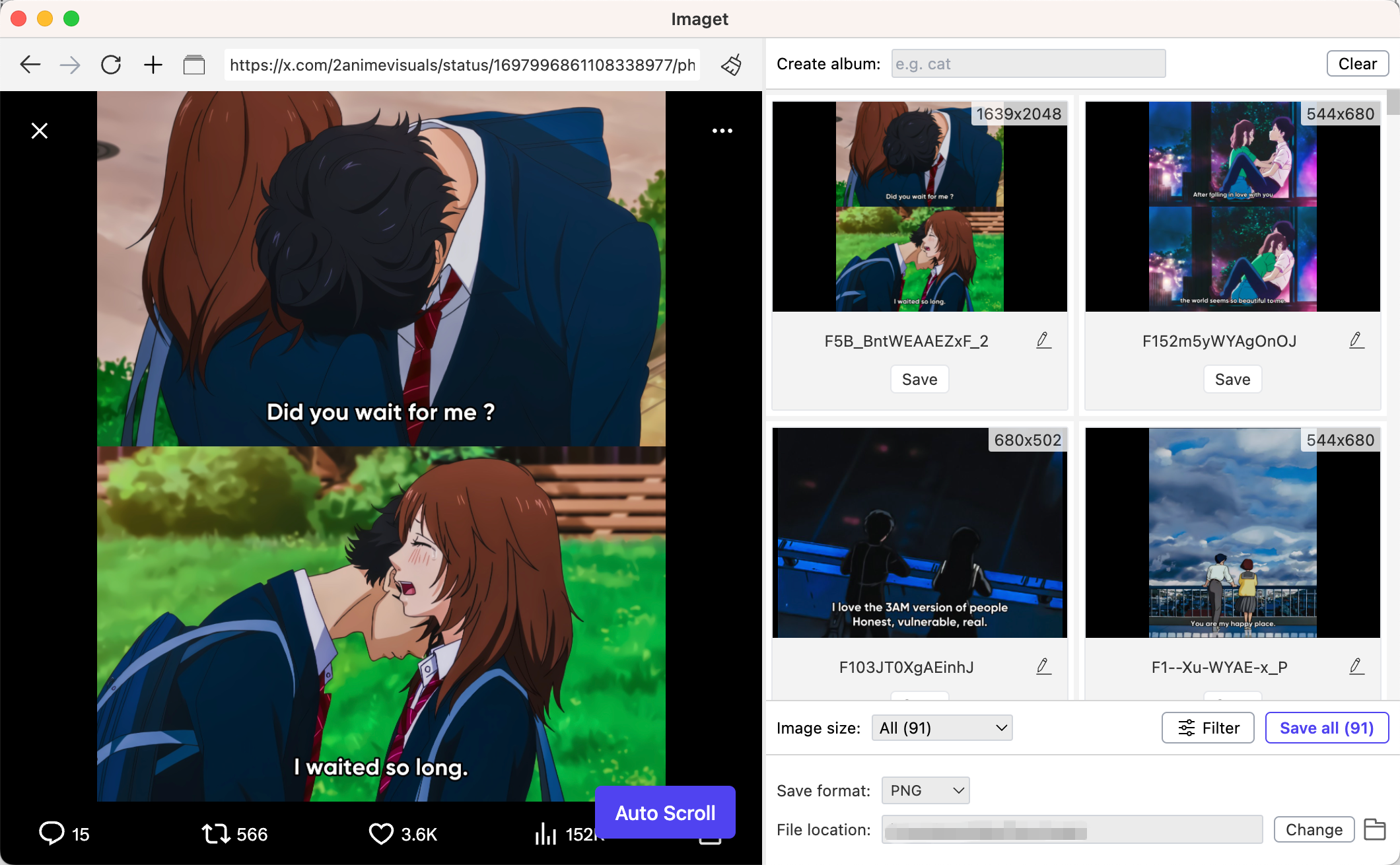 download x images with imaget