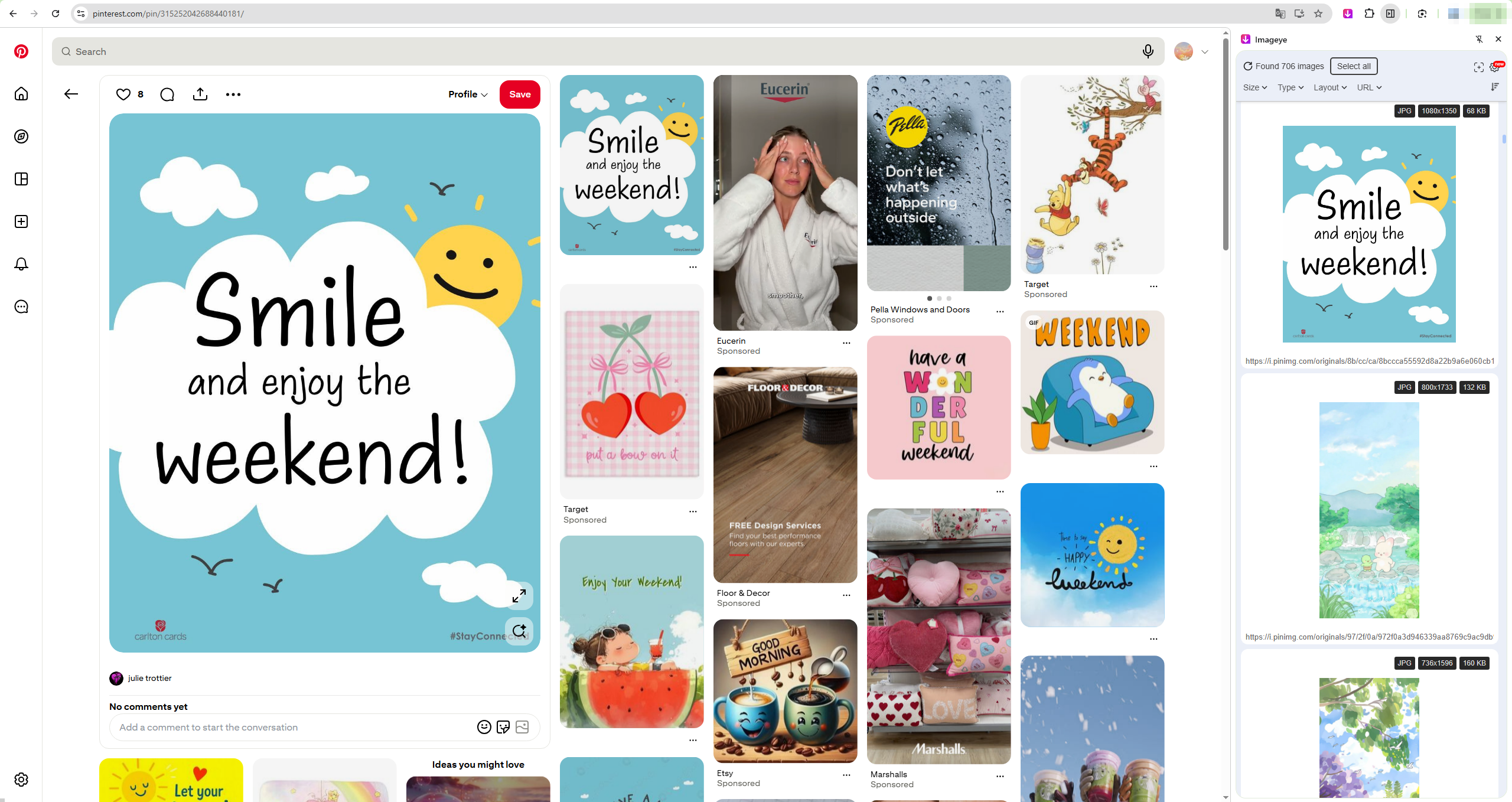 下載快樂週末圖片的擴充程序