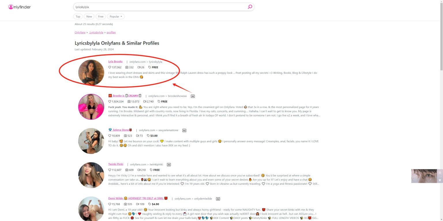 Los mejores buscadores de OnlyFans ¿Cómo encontrar personas en(00)