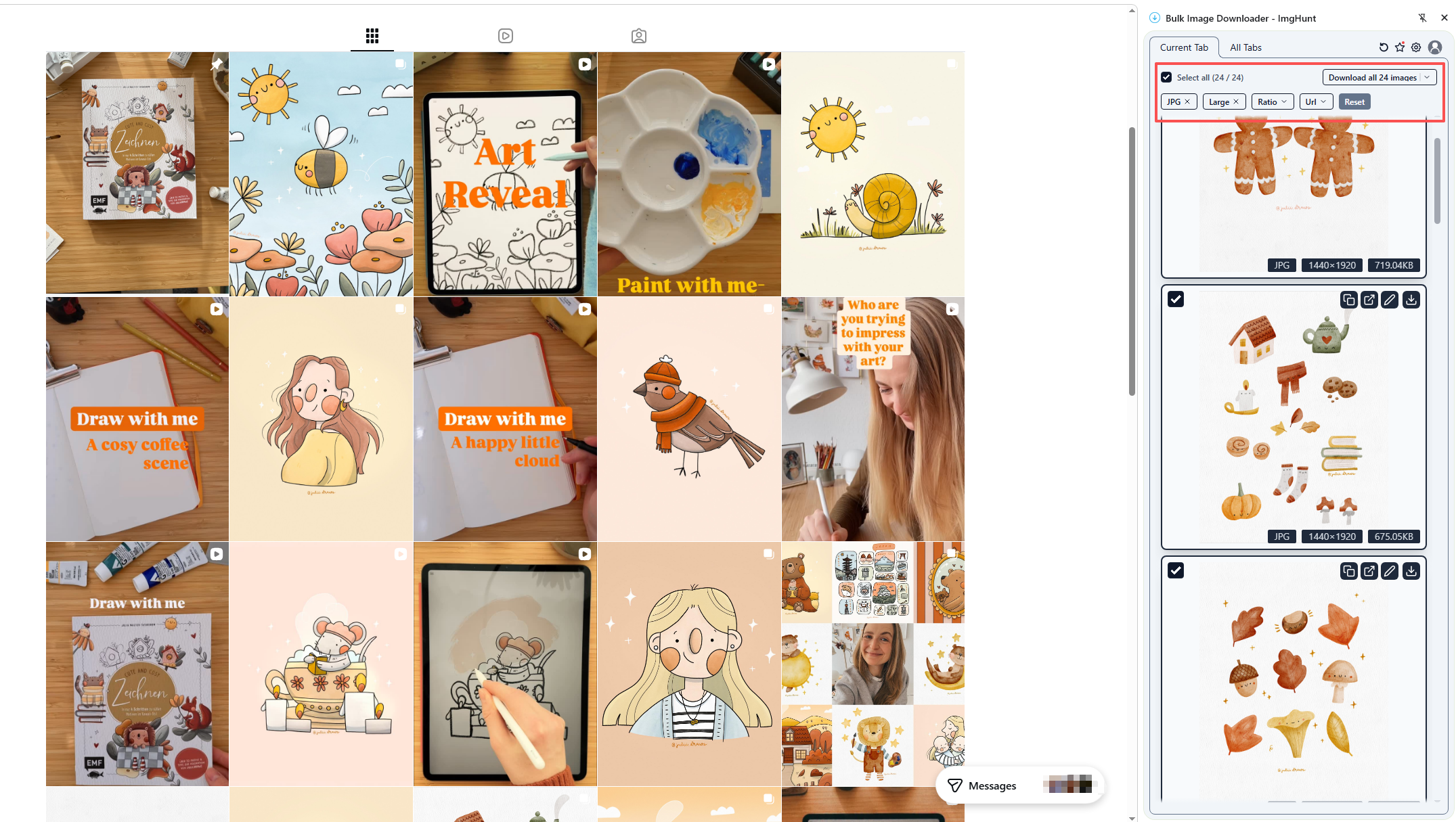 imghunt 选择图片并下载