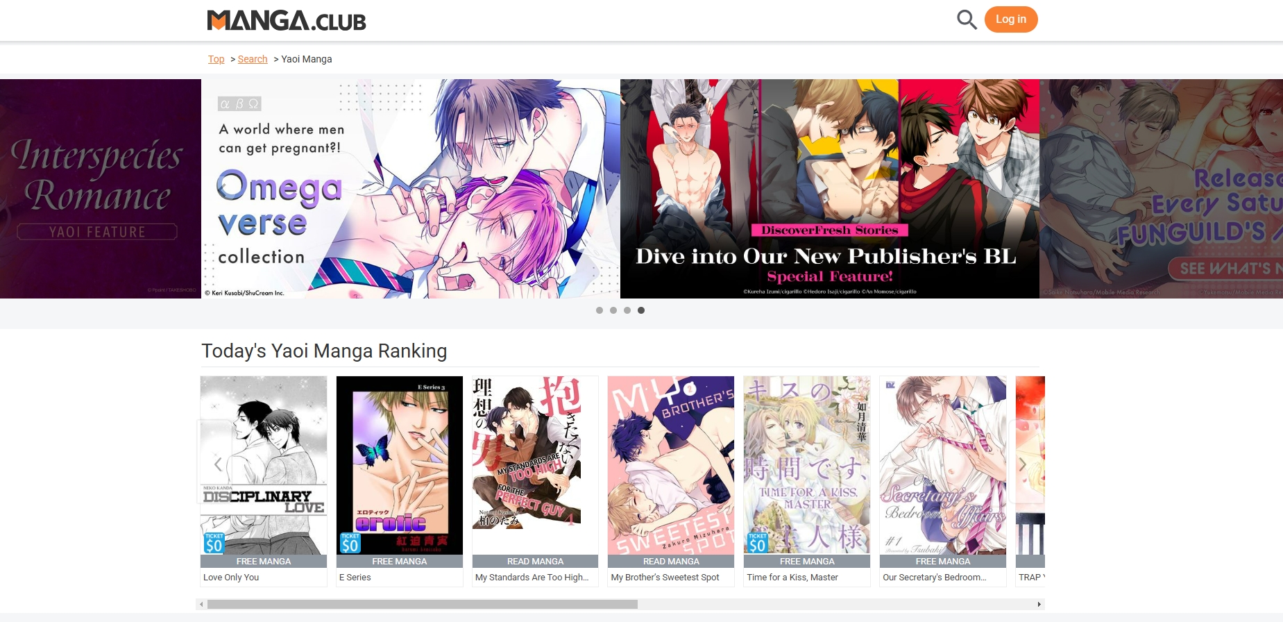 manga club yaoi