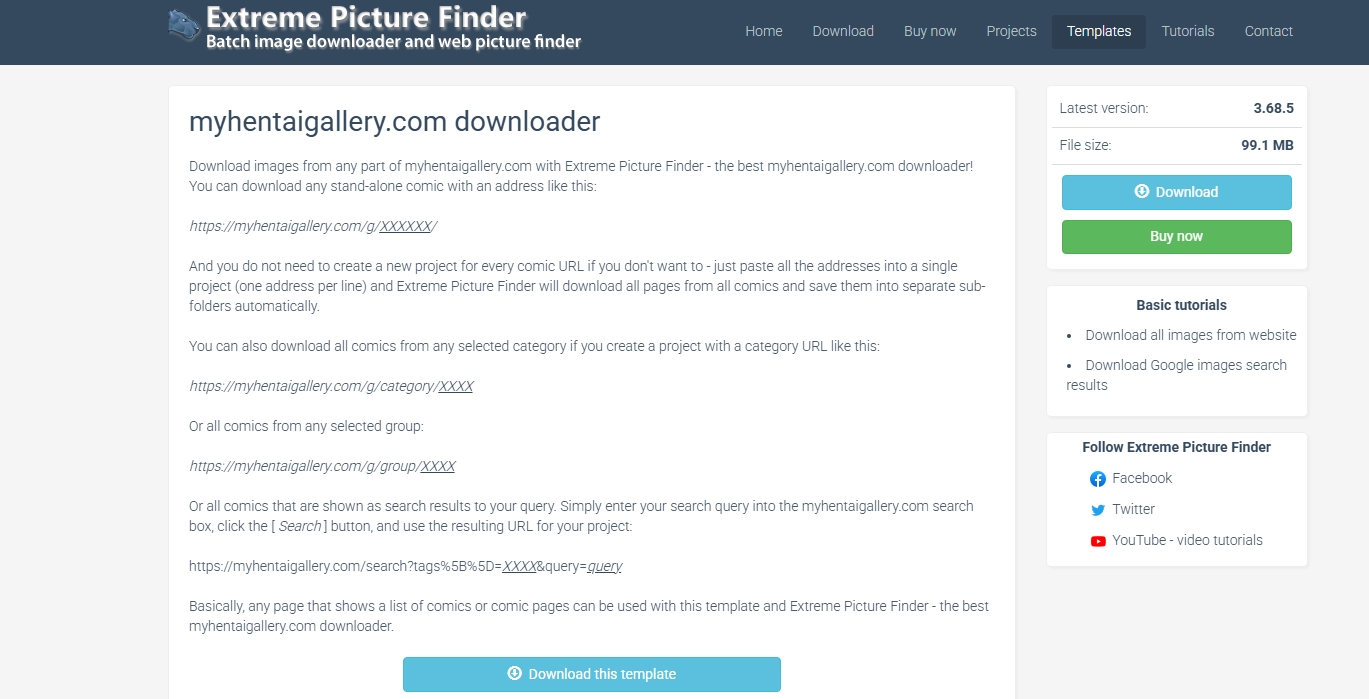 myhentaigallery 下載器