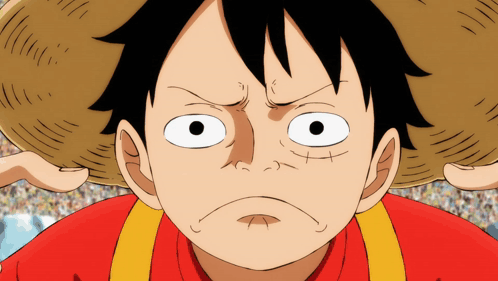 gif de Luffy One Piece