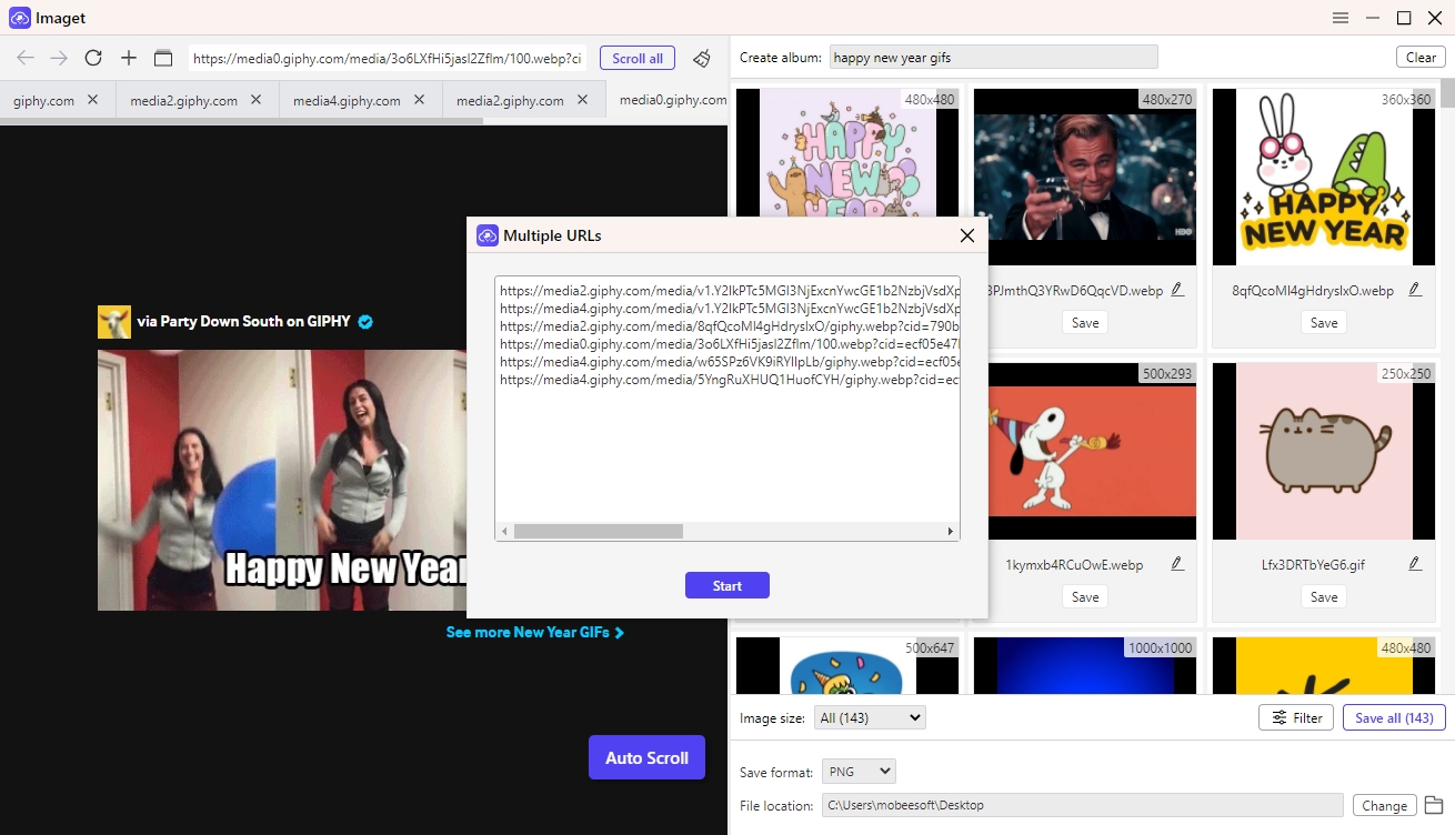 paste happy new year gif urls