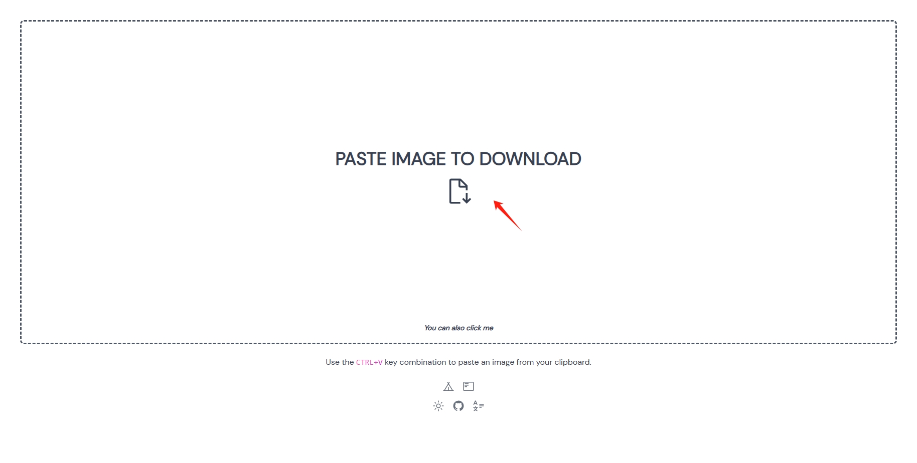 paste image to download online downloader