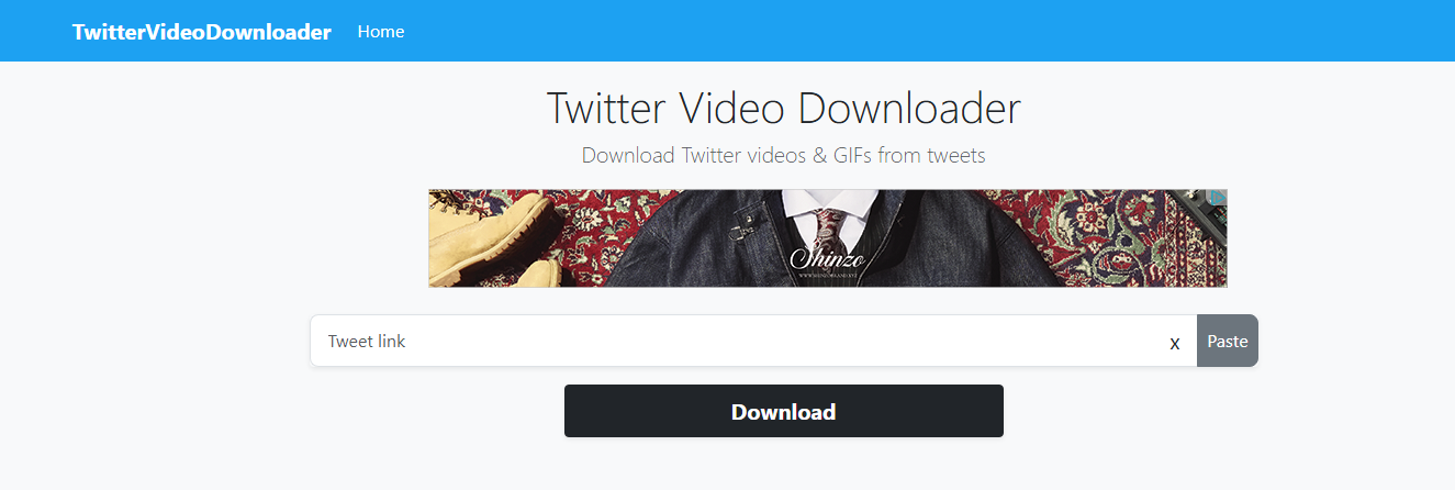 Descargador de vídeos de Twitter
